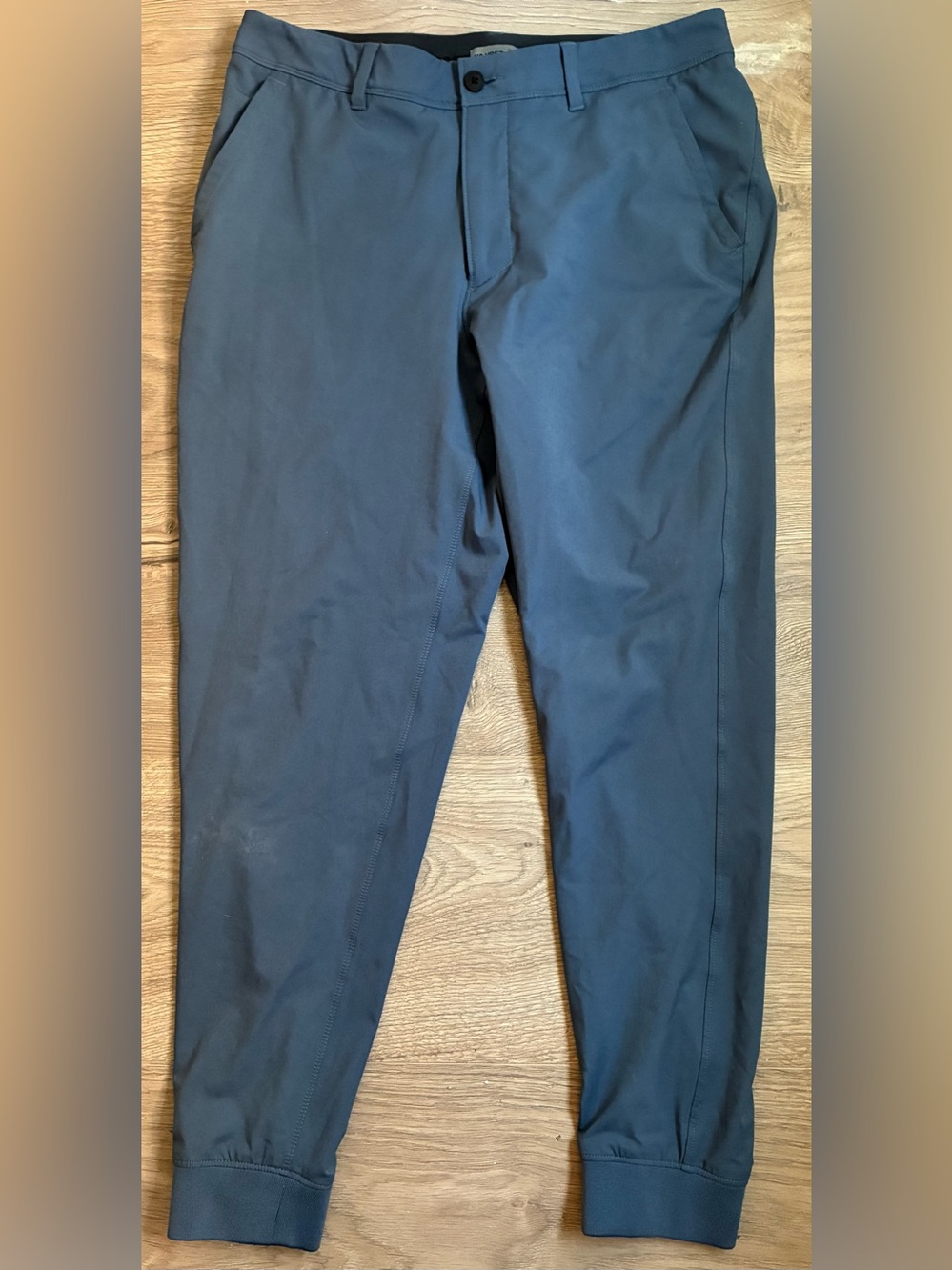 VRST Golf Joggers Men’s 34 Waist 29 Inseam Blue Grey Stretch Athletic Chino Cuff